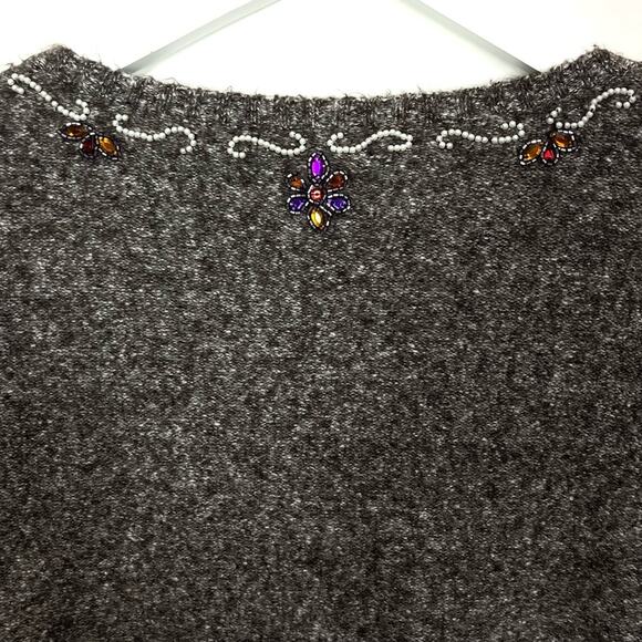 Sigrid Olsen Beaded Cardigan - Picture 10 of 12